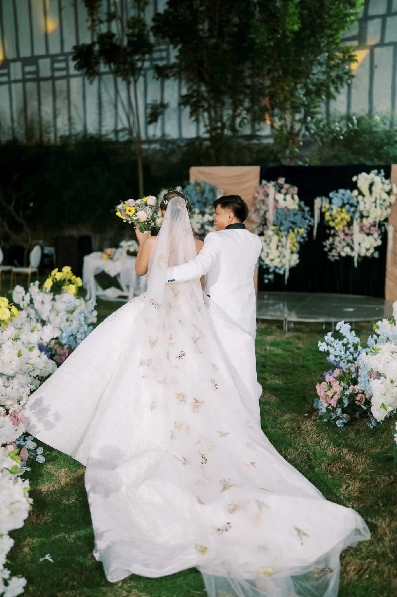 Flora Veil (Full length design) from Veils