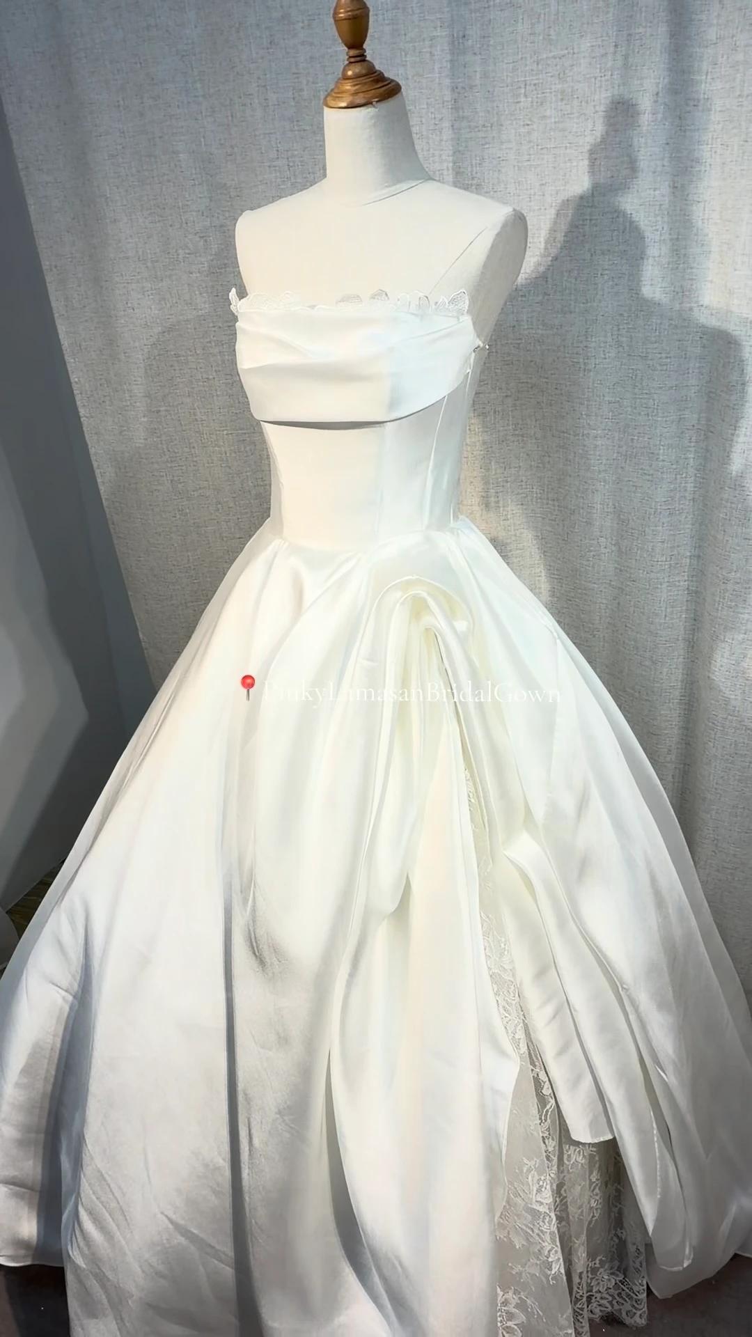 Code: AUG26-17 — ready-to-wear bridal piece from the RTW Plus Size Collection collection by Pinky Lamasan