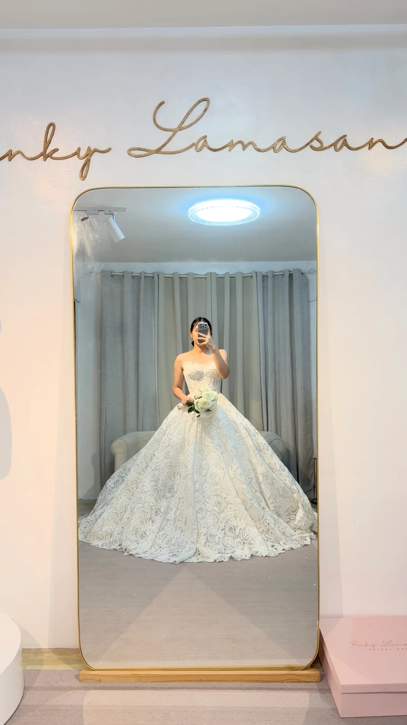 Code: AUG26-05 — ready-to-wear bridal piece by Pinky Lamasan
