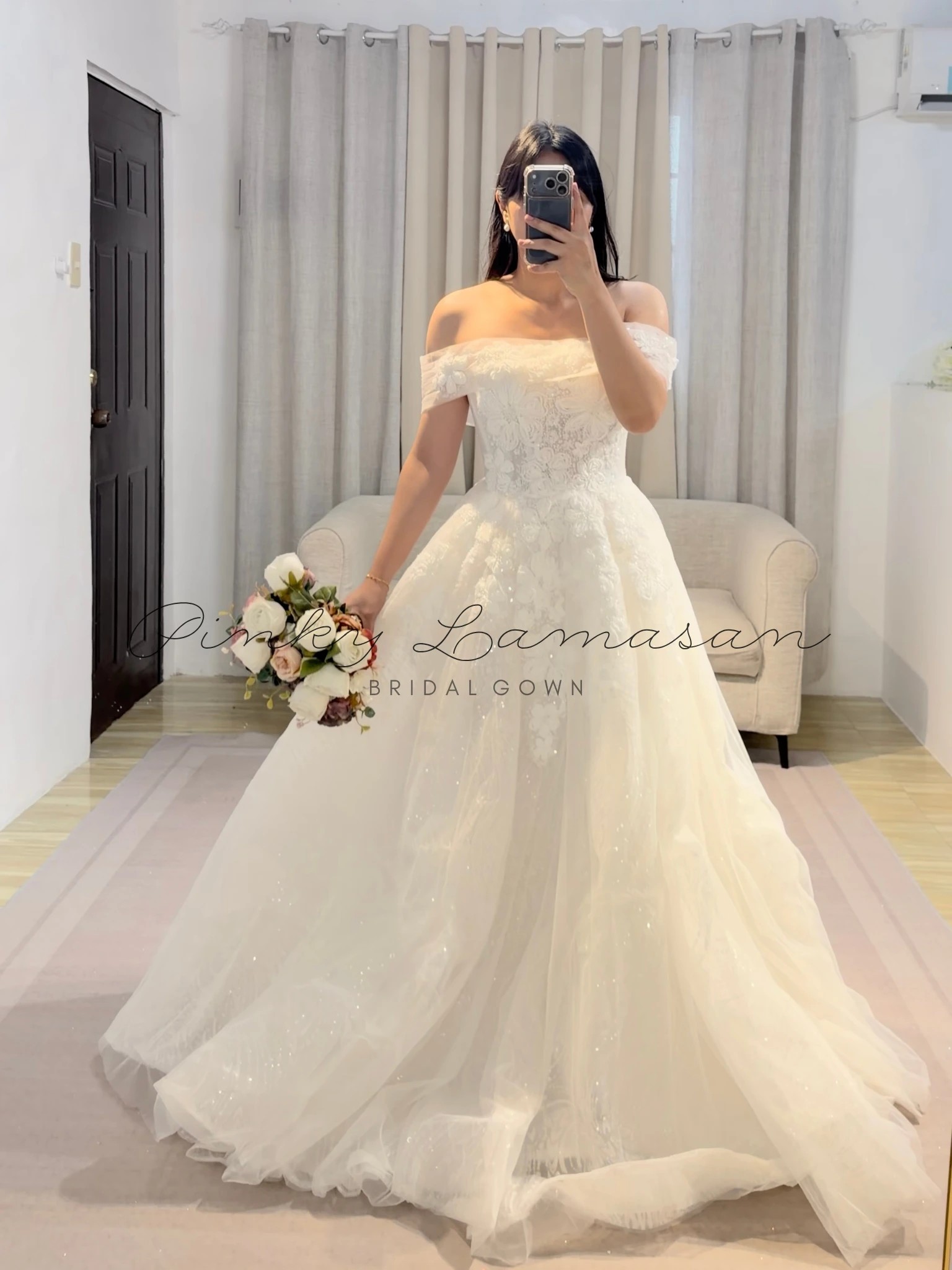 OCT26-06 — ready-to-wear bridal piece by Pinky Lamasan