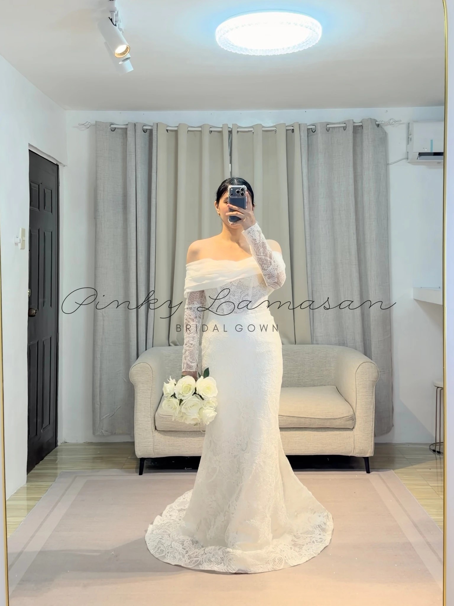 AUG26-22 — ready-to-wear bridal piece by Pinky Lamasan