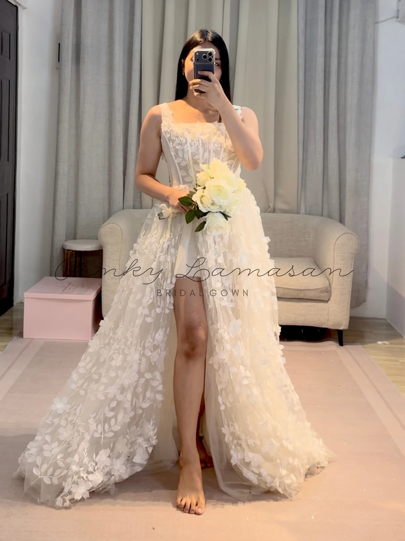 SEP26-08 — ready-to-wear bridal piece by Pinky Lamasan