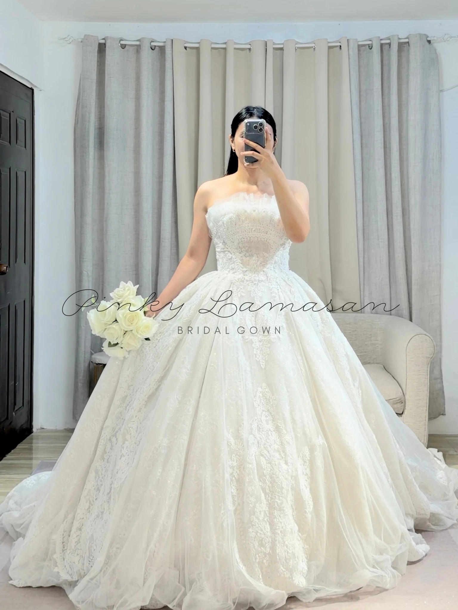 SEP26-06 — ready-to-wear bridal piece by Pinky Lamasan