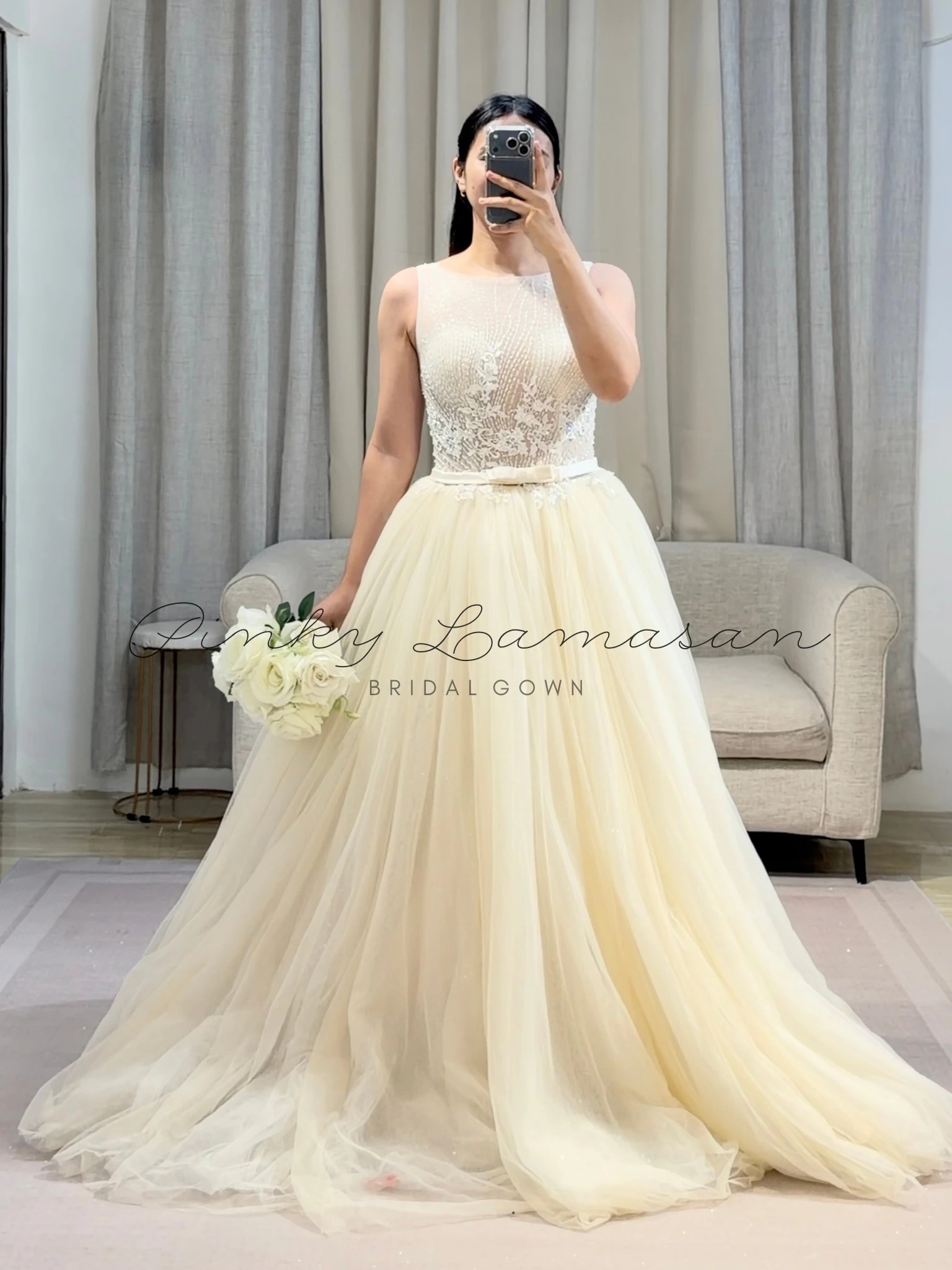 SEP26-05 — ready-to-wear bridal piece by Pinky Lamasan