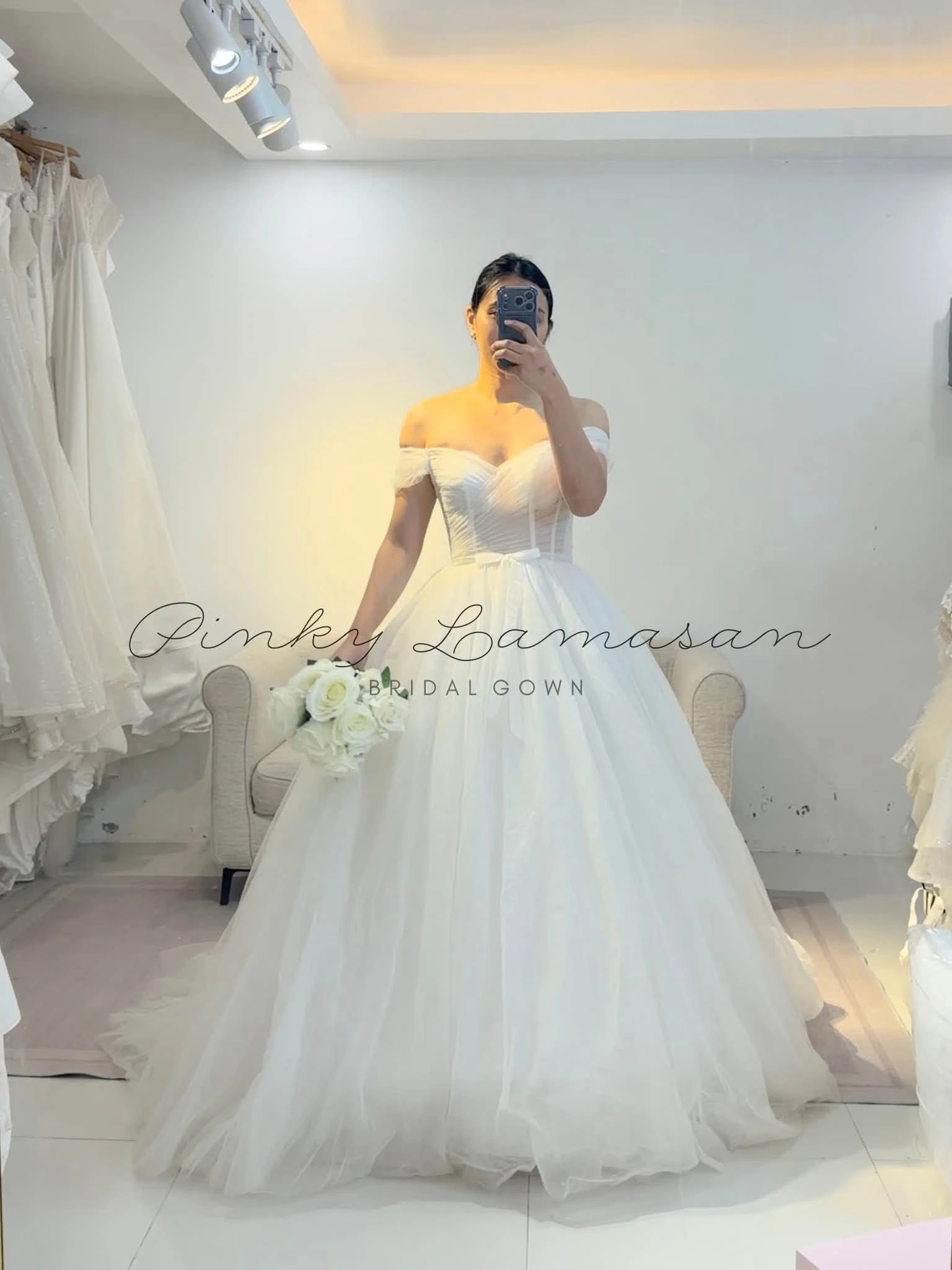 Code: MAY63 — ready-to-wear bridal piece by Pinky Lamasan