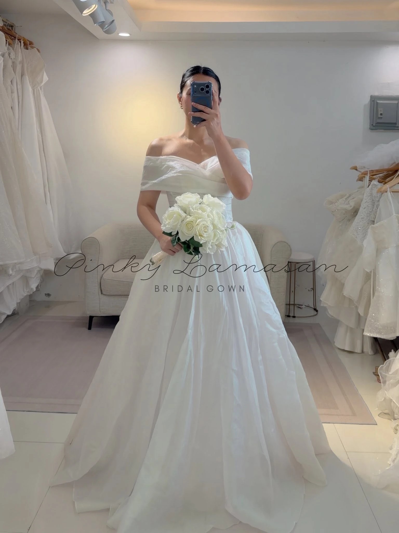 Code: MAY35 — ready-to-wear bridal piece by Pinky Lamasan