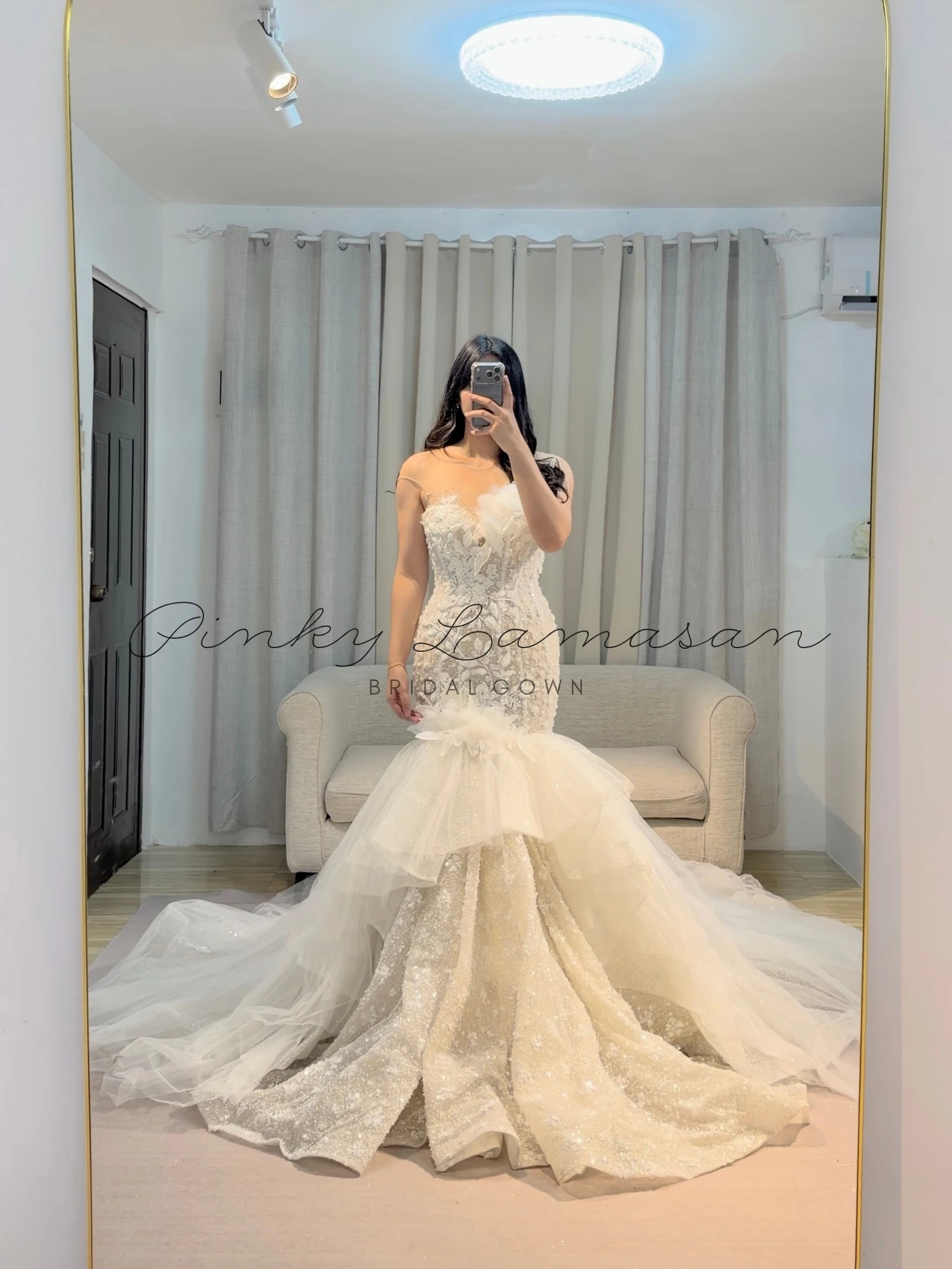 OCT26-01 — ready-to-wear bridal piece by Pinky Lamasan