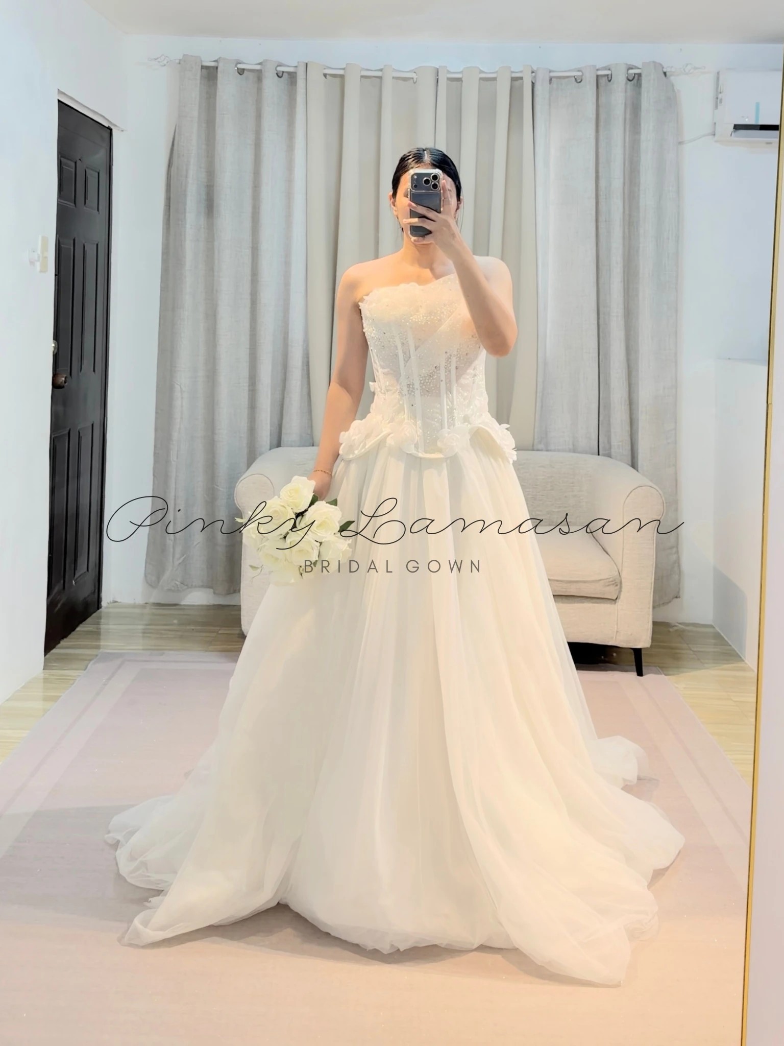 Sep26-18 — ready-to-wear bridal piece by Pinky Lamasan