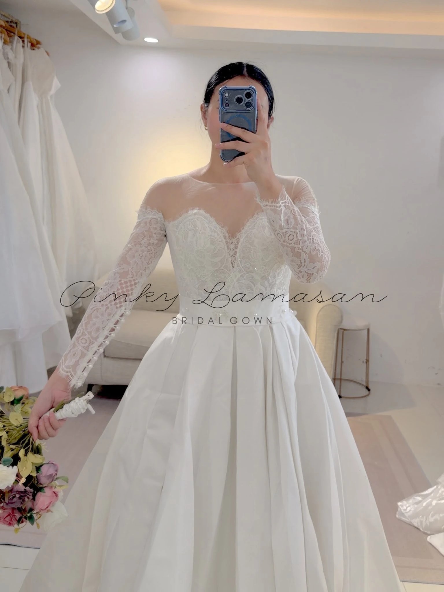 Code: APR14 — ready-to-wear bridal piece by Pinky Lamasan