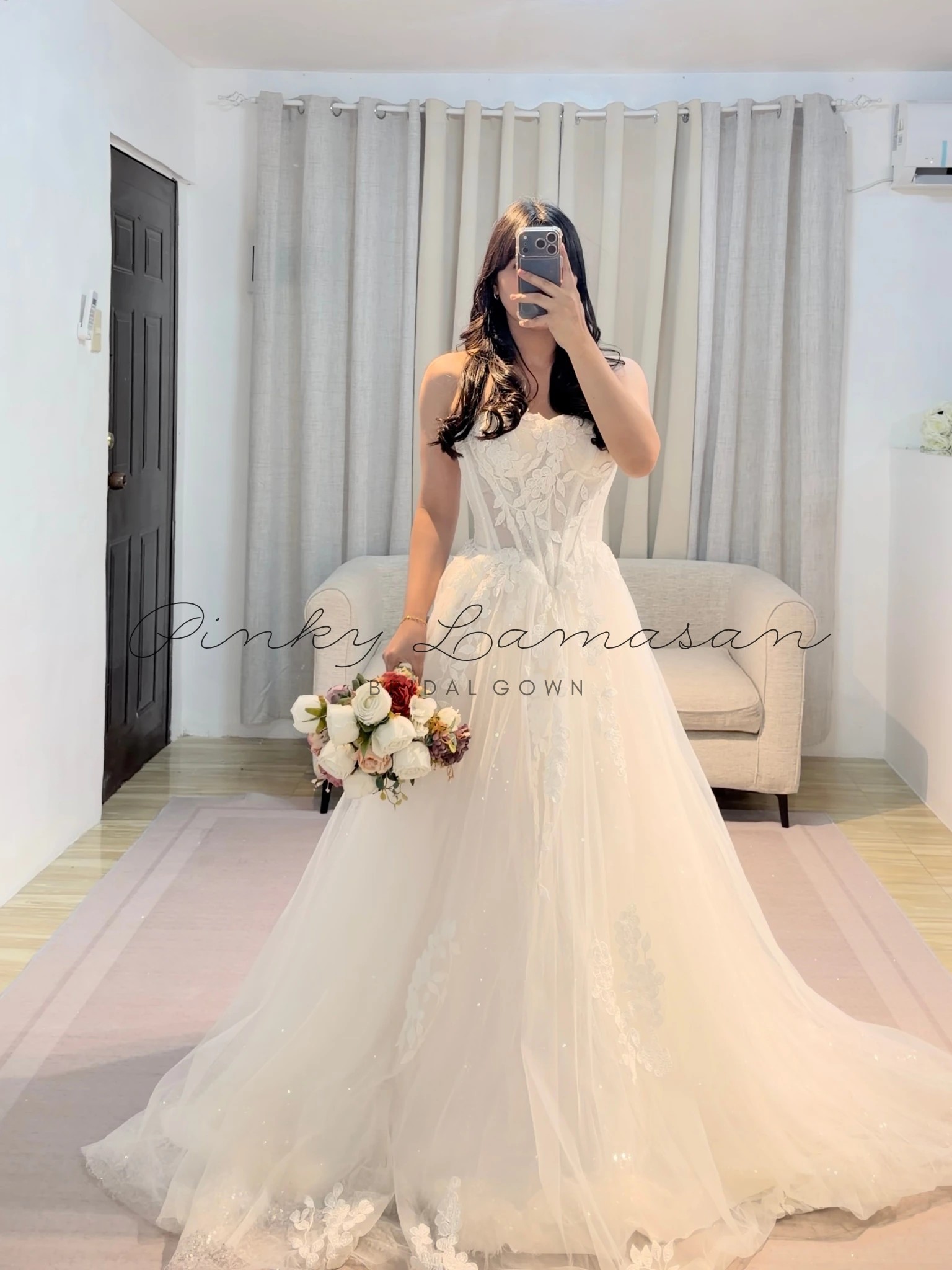 OCT26-05 — ready-to-wear bridal piece by Pinky Lamasan