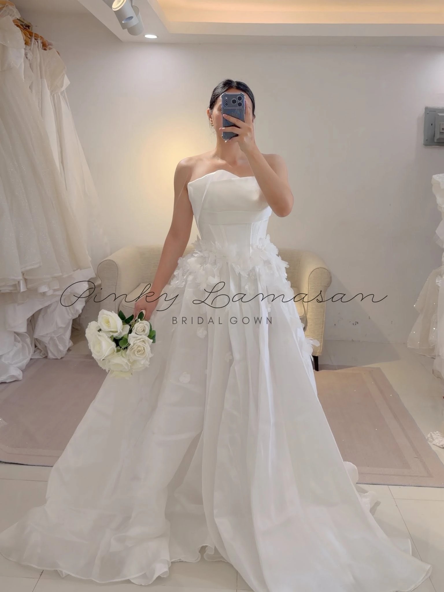 Code: APR66 — ready-to-wear bridal piece by Pinky Lamasan