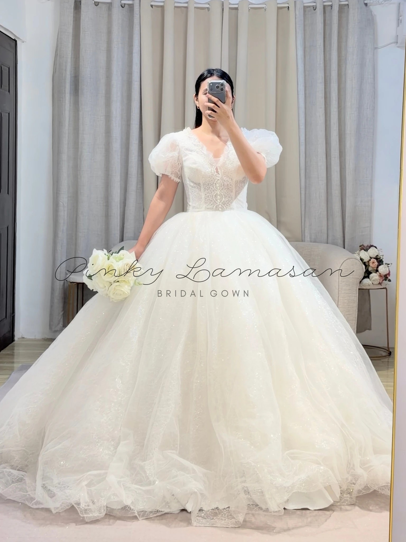 SEP26-03 — ready-to-wear bridal piece by Pinky Lamasan