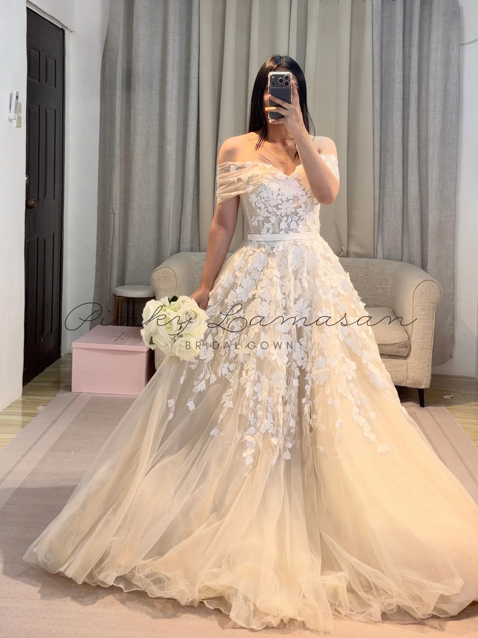 SEP26-14 — ready-to-wear bridal piece by Pinky Lamasan