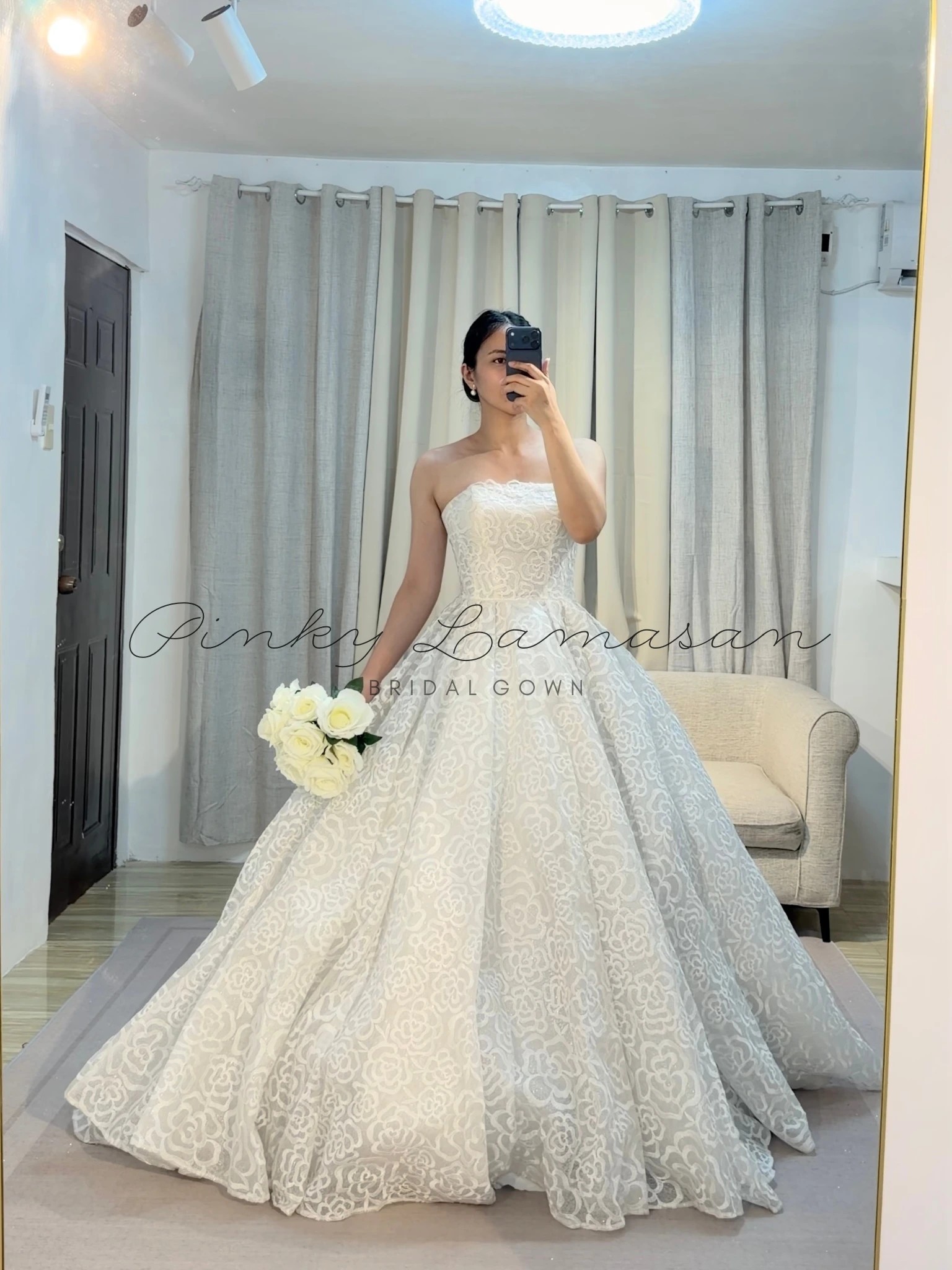 JUL10 — ready-to-wear bridal piece by Pinky Lamasan
