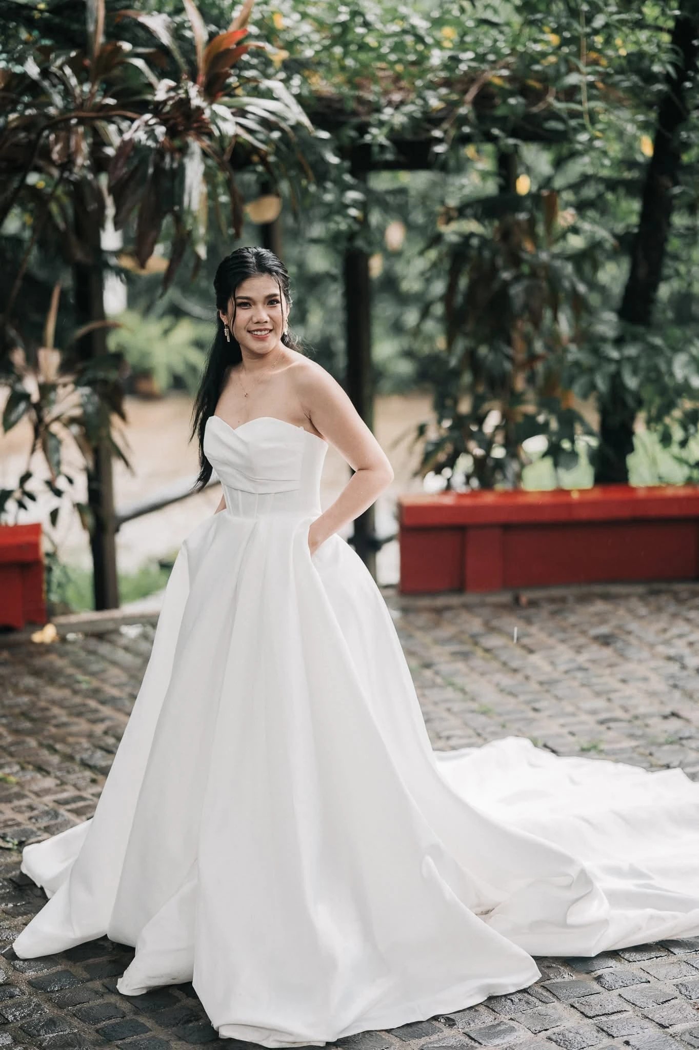 Felicia Wedding Gown — made-to-order bridal piece by Pinky Lamasan